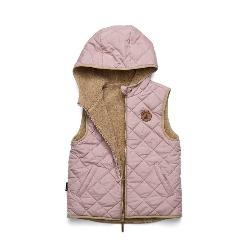 Crywolf Reversible Hooded Yeti Vest image number 3